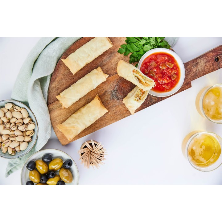 Vegetarian Pancake – Crispy vegetarian spring roll, Wooly Pâtisserie Brussels