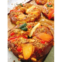 Bolo Rei – Gâteau des Rois portugais aux fruits confits, Wooly Pâtisserie Bruxelles